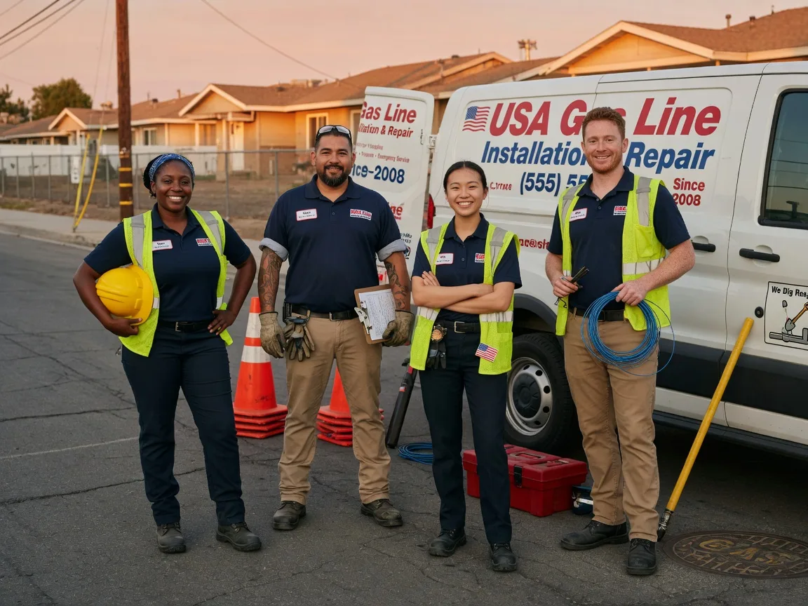 Gas Line Installation company in Prosper, TX